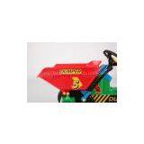 2013 Newest Design Plastic Excavator Pedal Ride On Car for Kids Yellow & Green 312 thumbnail-2