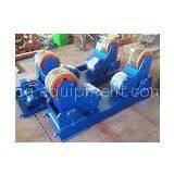 Small Self Adjustment Welding Rotator in Blue for Boiler Welding , Wireless Control