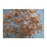 Yellow Zinc Plated Screw Double Wire Hose Clamps Smooth Band Edge 70 - 75mm thumbnail-1