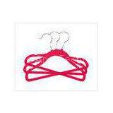 Stylish Colored Space Saving Clothes Kids Velvet Hangers For Wardrobe thumbnail-1