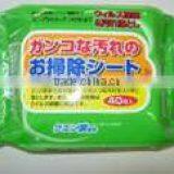 Japan Wet Wipes (Cleaning Sheets For Strong Dirt) 40sheets Wholesale thumbnail-1