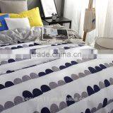 2017 Fashion Luxury Wholesale 3d Bedding Set 3cm Satin Stripe Hotel Bedding Set 100% Cotton Bed Sheet BS283 thumbnail-4