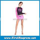 Factory Outlet Whole Sale Colorant Match Long Sleeve Rash Guard thumbnail-6