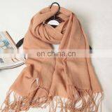 Camel Color Mongolian Scarf Cashmere Shawl thumbnail-2