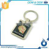 Tourist Souvenir Customize High Quality 3D Keyring Personalised Engraved Keychain Embossed thumbnail-4