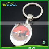 Blank 25mm Diameter Metal Keyring