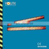 Yellow EN13356 Reflective Wrist Band/ Slap Band