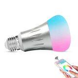 Voice Controlled Smart Wifi RGB Color Changing LED Bulb Light Compatible With Alexa