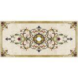 Custmized Patter Flower Floor Waterjet Medallion