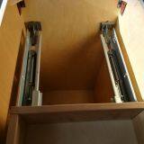 2018 New Modern Solid Wood Walnut Kitchen Cabinets for Sale thumbnail-2