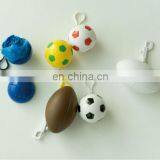 Одноразовый перчаточный плащ из ПЭ в форме шарика с ключницей thumbnail-2