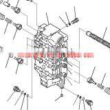 PC1250 Control Valve for PC1250-7 PC1250-8 Excavator Hydraulic Main Control Valve Assy 709-15-94000 7091594000