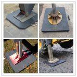 600x600x60 Concrete Pump Outrigger Pad thumbnail-3