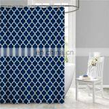Ethiopian African American Bathroom Navy Polyester Waterproof 3D Shower Curtain Sets thumbnail-1