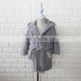 High Quality Bear Face Design Baby Hooded Bath Robe,super Soft Bathrobe for Babies thumbnail-4