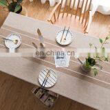 Embroidery Tassel Tablecloth Linen Tablecloth Table Cover for Kitchen Dining Room thumbnail-7