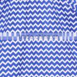 2016 Pictures of Girls Cotton Short Sleeves Chevron Tops With Headband thumbnail-5