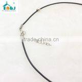 Antique Brass Cross Cord Pendant thumbnail-3