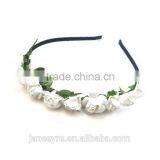 Handmade Wedding Decorative Floral Flower Head Wreath For Hair thumbnail-5
