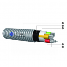 Low Voltage Aluminium Alloy(8030) Conductor XLPE Insulated Aluminium Alloy Tape Interlocked Armoured Power Cable 0.6/1kV thumbnail-1
