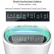 Smoke Formaldehyde Removal Hepa Air Purifier Smart Touch Screen Panel Home Air Cleaner thumbnail-5