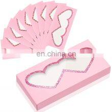 Custom Logo Luxury Pink Empty 3d/5d/6d Mink Lashes Mini Lash Box Packaging Lashbox Eyelash Packaging Box