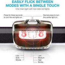 1000 Lumens USB Rechargeable Headlight Camping Waterproof Running High Power Headlamp Flashlight USB Rechargeable Headlight thumbnail-5