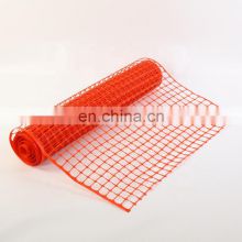 durable orange plastic safety barrier mesh garden fence