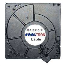 AC Axial Blowers FBA1231C-31 Series 125x126x40mm Low Noise ac Blowers Fan