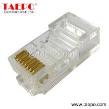 Sample Free CAT6A RJ45 8P8C UTP Modular Plug for Connecting Telecommunications Equipment From China Factory TAEPO