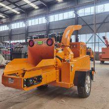 Diesel Portable Hydraulic Forestry Mulcher Drum Wood Chipper thumbnail-3