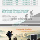 Lighting Led Portable Rechargeable Lithium Battery 10W IP65 10w Solar Rechargeable Lighting Led