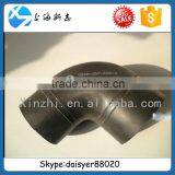 Original Shanghai Diesel Parts Shangchai D6114 Rubber Inlet Elbow D24A-107-02A+A for Dongfeng Auman Foton