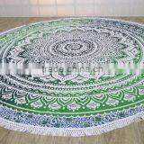 Custom Printed Mandala Roundie Beach Towel thumbnail-3