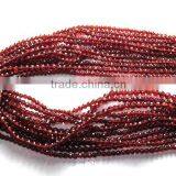 GarnetFaceted Roundlle Beads 3MM,3.5MM,4MM Approx thumbnail-2