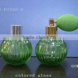 Handmade 60ml bulb atomizer glass perfume bottle