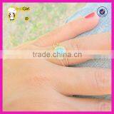 Fashion 925 Sterling Silver Natural Stone Ring, Hot Sale Chalcedony Gemstone Rings for Women thumbnail-4