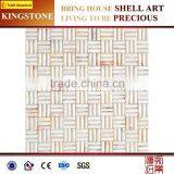 Cheap Chinese Nature White Shell Mosaic Tile Wholesaler Price