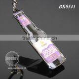 Promotional Custom Metal Bottle Shape Opener Keychain thumbnail-3