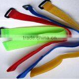 Logo Printing Adjustable Hook and Loop Strips With Buckle