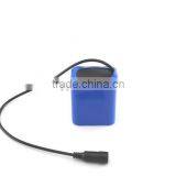 11.1V/12V 4400mAh 18650 li Ion High Rate Rechargeable Battery for Head Lamp, Font Light, LED Lighting thumbnail-1