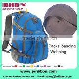 Polyester PP Materials Manufacturer Webbing for Travel Bag