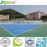 factory price spu sports flooring rubber flooring plastic floor covering with ITF certificate                        
                                                Quality Choice