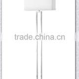 UL Approved Hotel Room Floor Lamp With Brushed Nickel Finish thumbnail-1