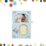 High quality baby handicraft clay footprints wooden christmas gifts