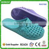 Wholesale Cheap Breathable Colorful Flower Decorated Women Eva Clogs Garden Shoes thumbnail-3