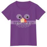 Funny Pattern Ironed With LEAD FREE Rhinestone Motif t Shirt for Women Girls thumbnail-2