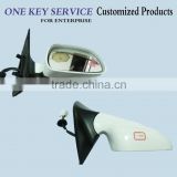 Auto dimming rear view mirror, right outside rear view mirror assembly