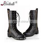 OEM ODM Custom Made Wholesale Genuine Leather Laydies Fashion Boots 2016 thumbnail-1