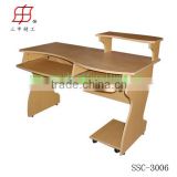 Wooden Computer Desk for 2 Computers